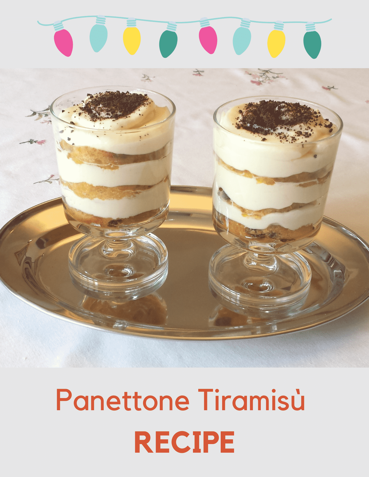 Panettone tiramisu recipe