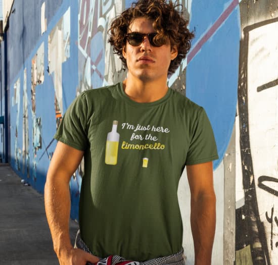 Funny Limoncello T-shirt | Play Italian